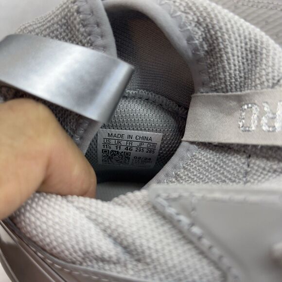 Adidas Football Cleats Men 11.5 Grey Silver Metallic Adizero Impact IF2487 Shoes main image 8